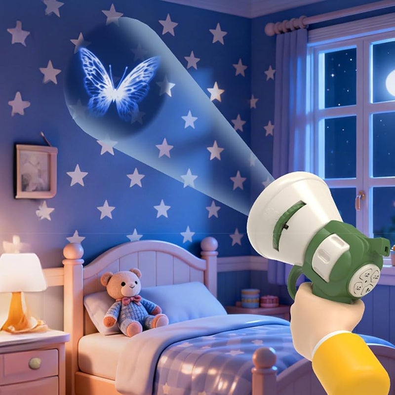 Green Muscle Man Projector Portable Speaker For Party Camping Beach Outdoor Fun - Image 4